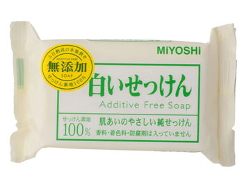 ミヨシの白い石鹸